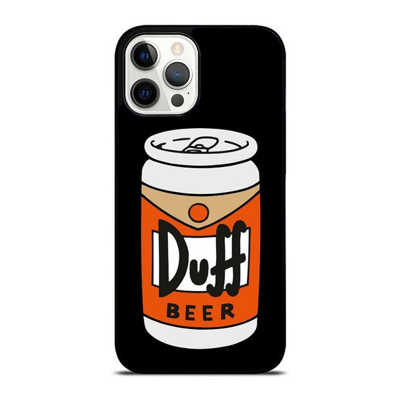 The Simpsons Duff Beer Black iPhone Case - Picture 1 of 1